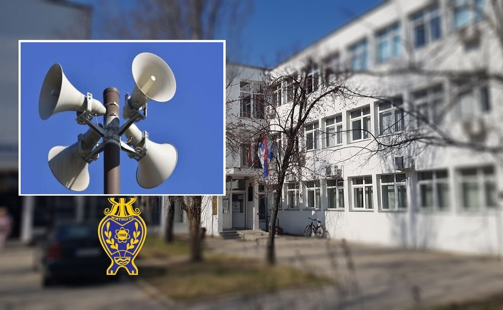 Opština Žitište: Aktiviranje sirena u sredu u podne
