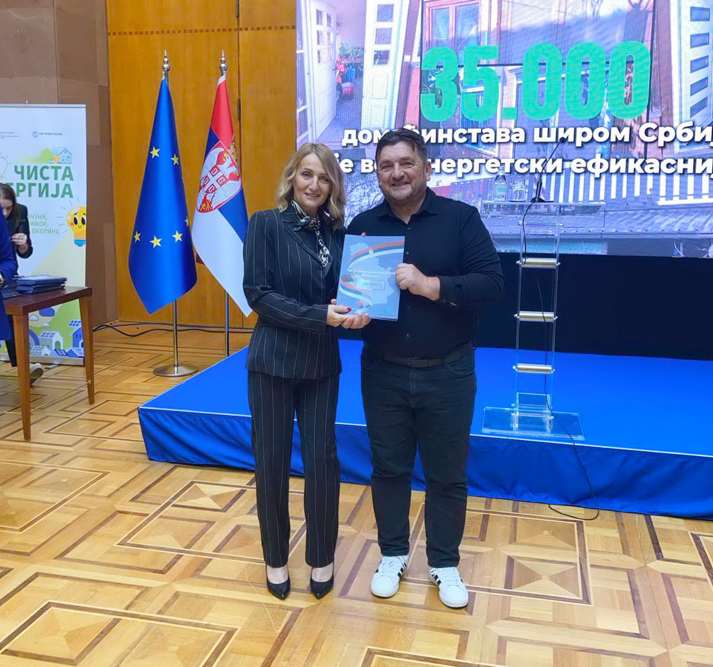 Potpisan ugovor programa energetske sanacije porodičnih kuća i stanova