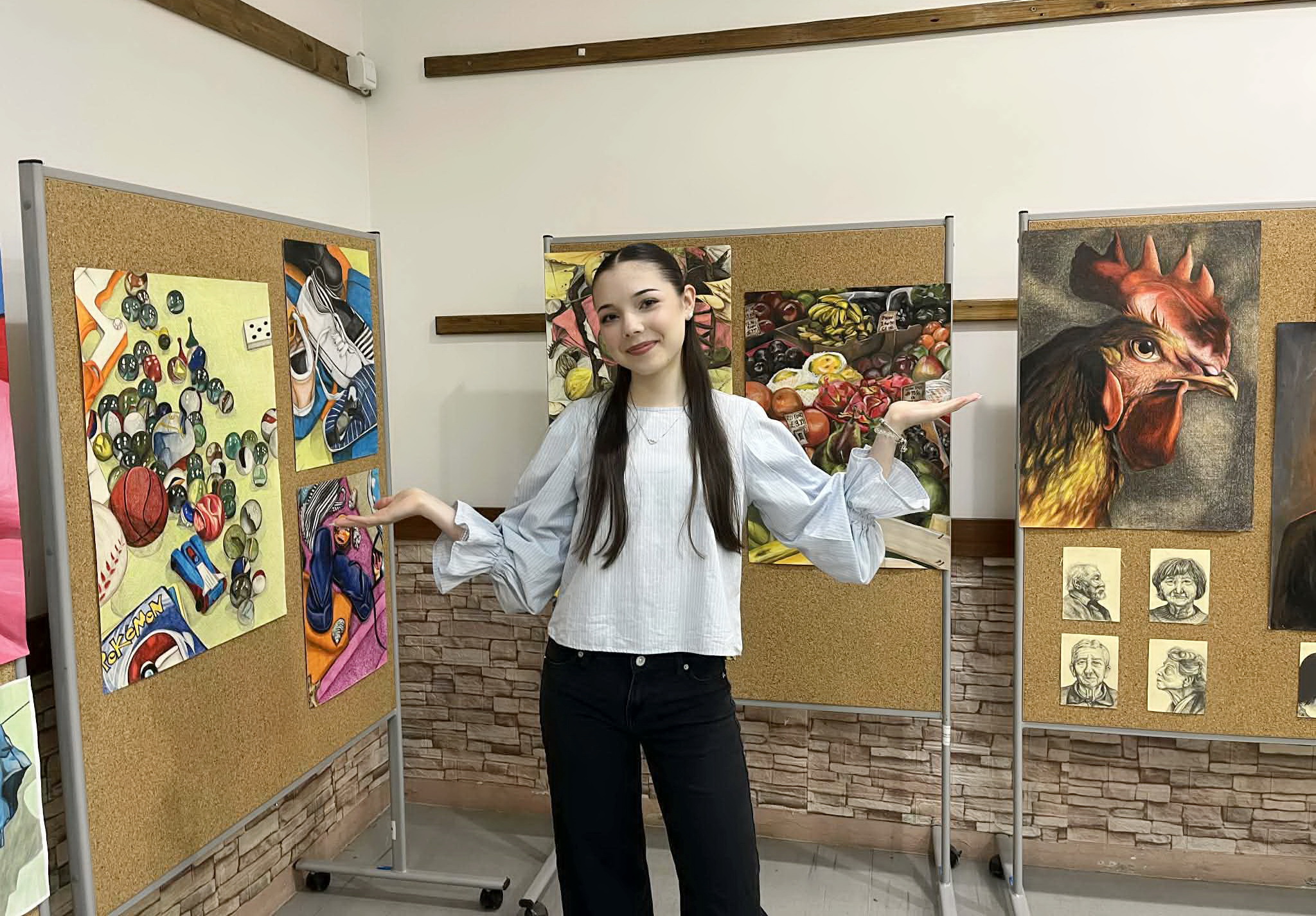 Izložba slika Korine Vig u Novom Itebeju