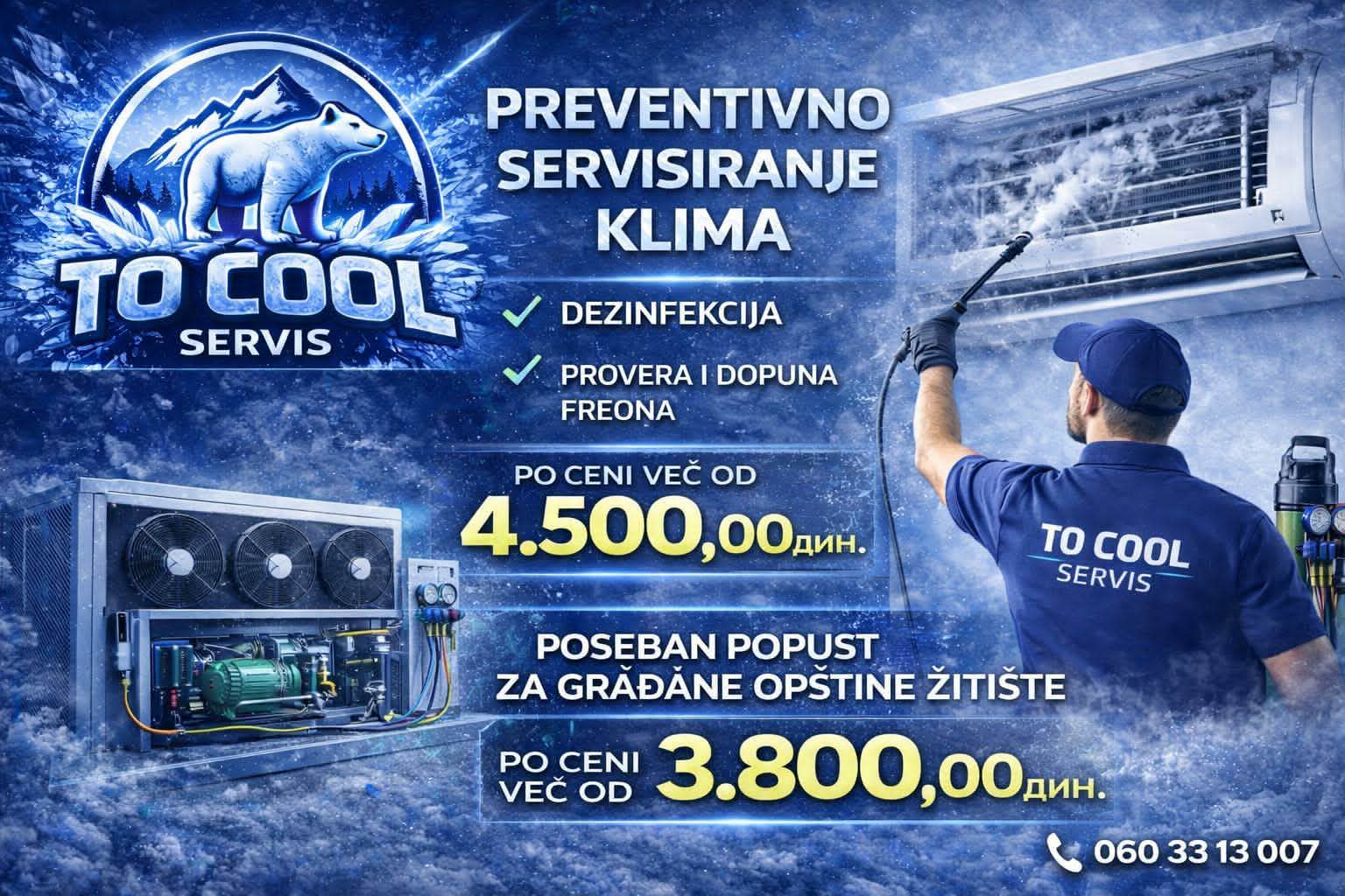 TO COOL SERVIS – Spremni za leto !