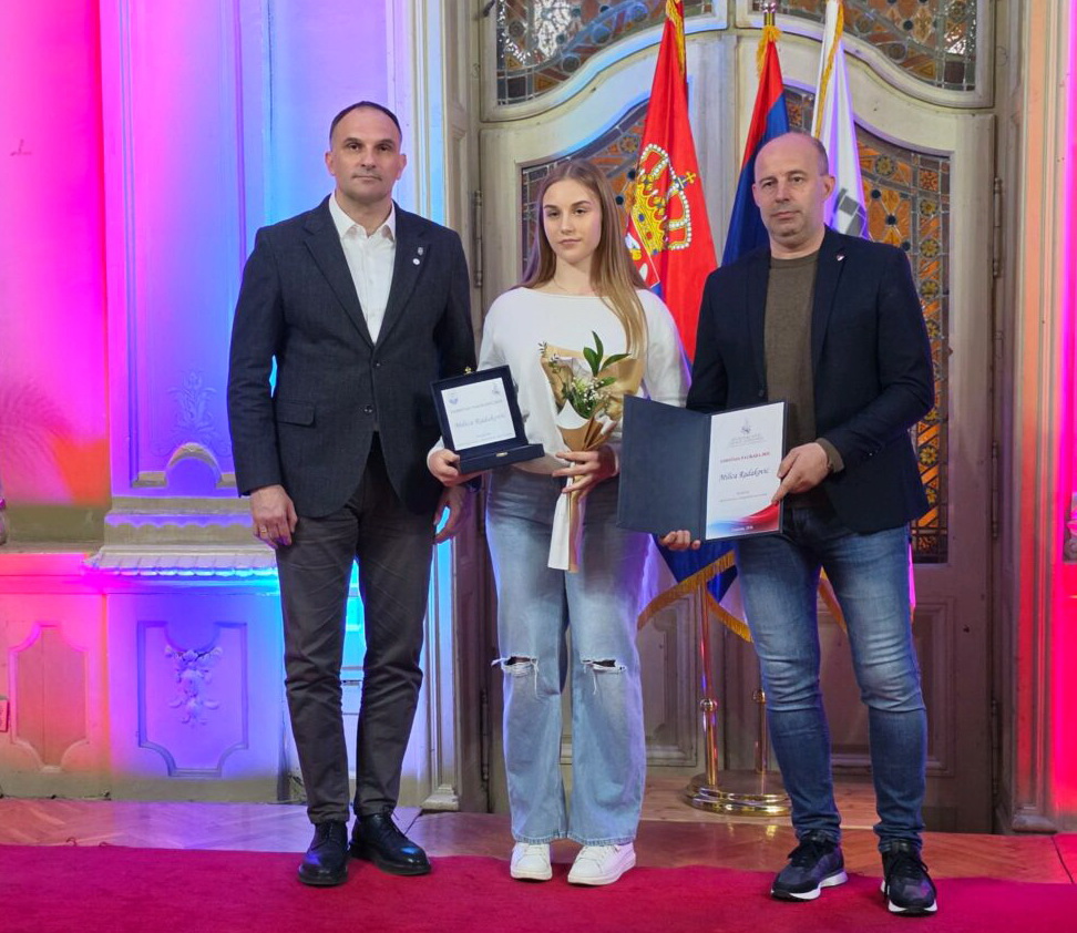 Milica Radaković najuspešnija mlada sportistkinja grada Zrenjanina