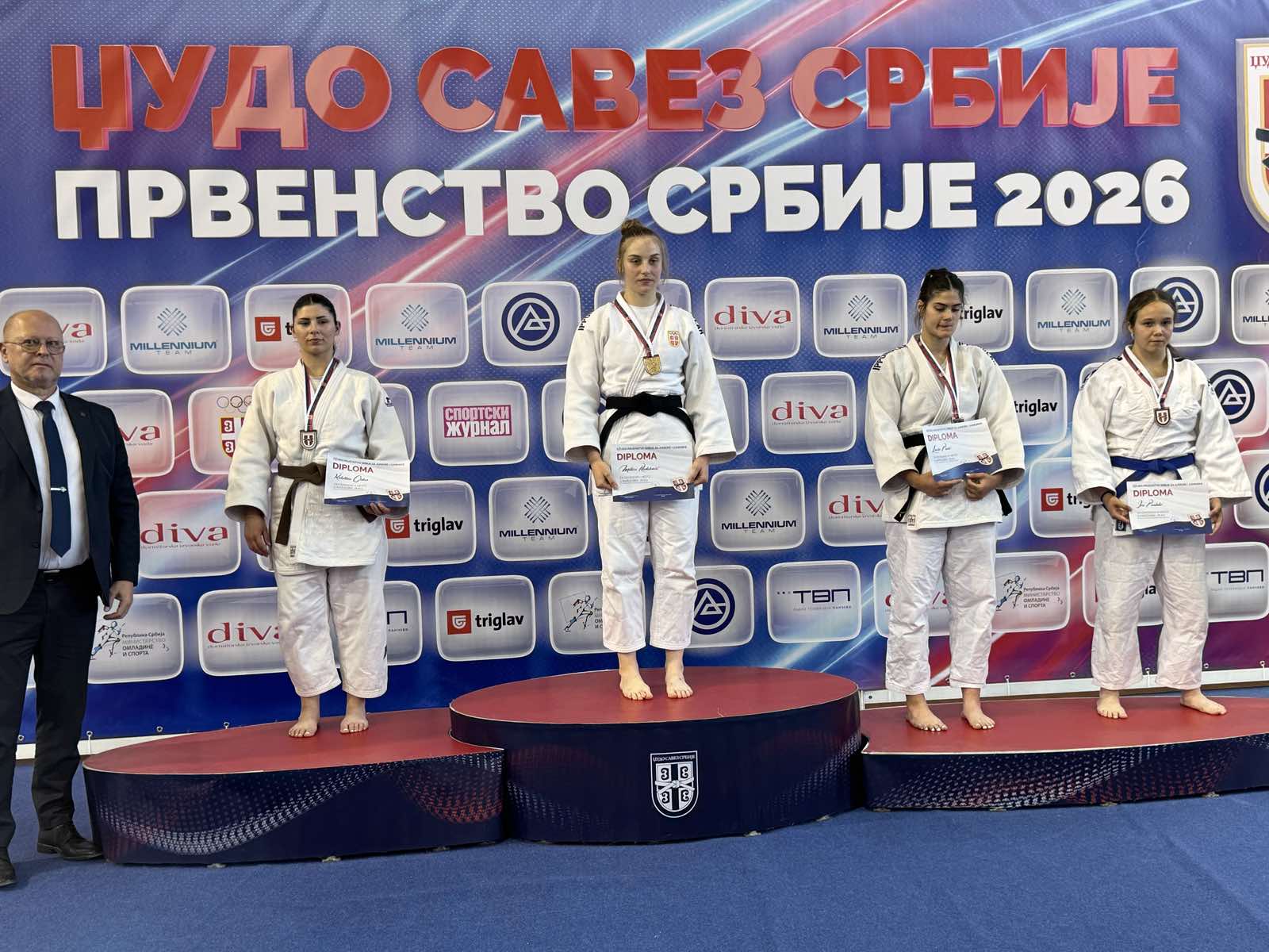 Milica Radaković zlatna na juniorskom prvenstvu Srbije