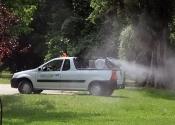 Prskanje komaraca u naseljenim mestima opštine Žitište