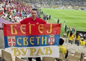 Žitištanin Zoran Babić podržava fudbalsku reprezentaciju Srbije u Kataru