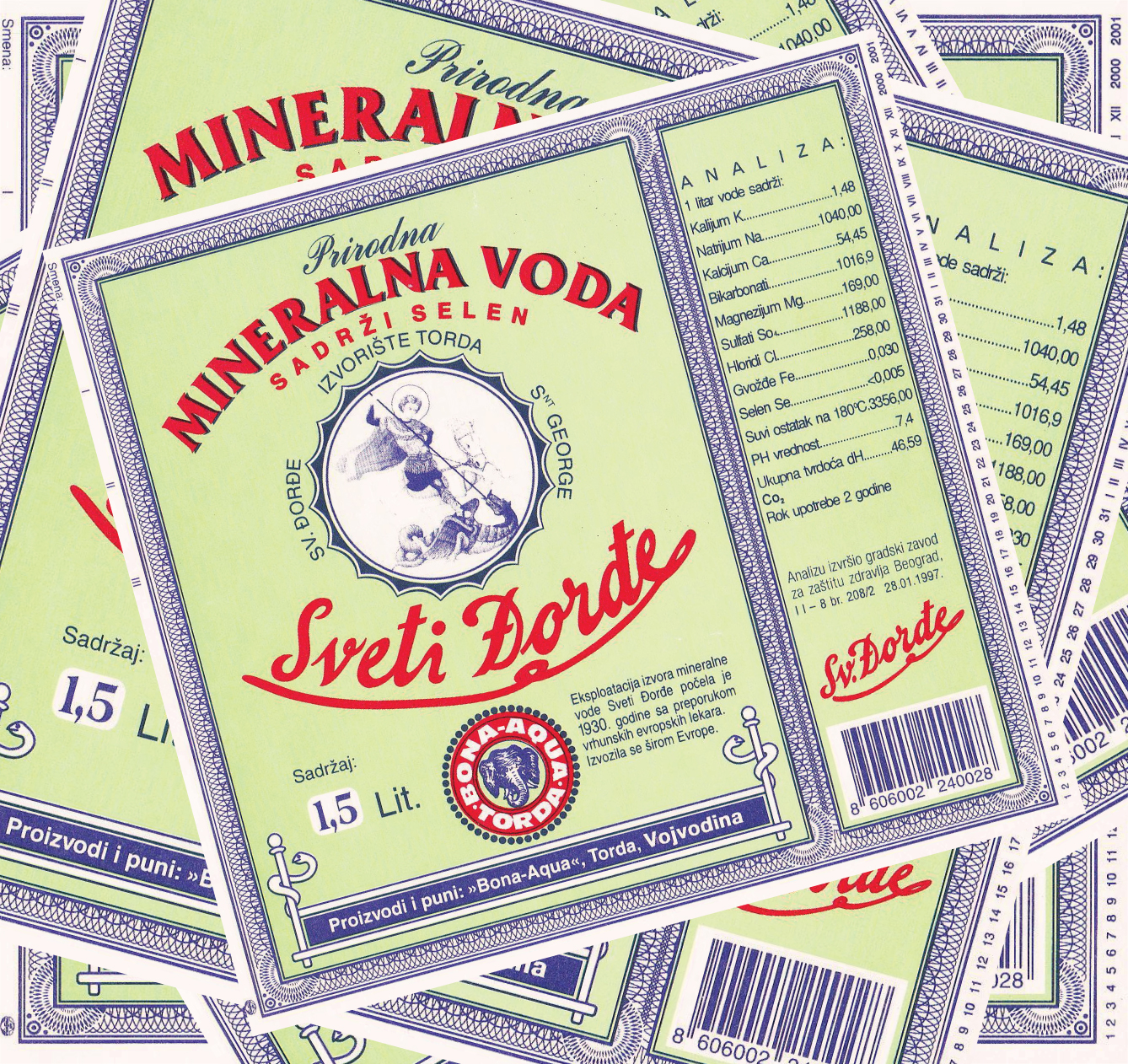 NEKADA: MINERALNA VODA „SVETI ĐORĐE“ IZ TORDE