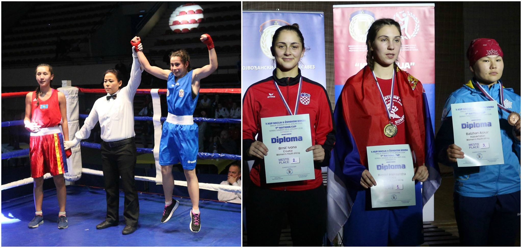 ZORANA NIKOLIĆ I ALEKSANDRA RAPAIĆ ZLATNE NA KUPU NACIJA