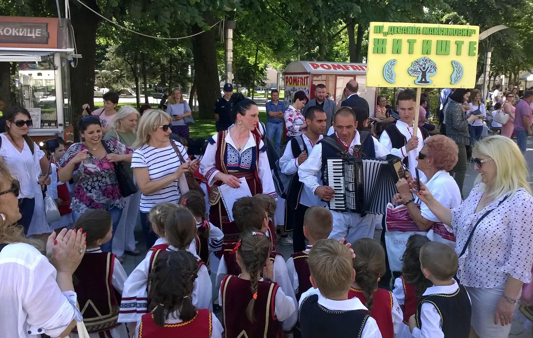 PREDŠKOLSKA USTANOVA NA FESTIVALU NARODNE TRADICIJE