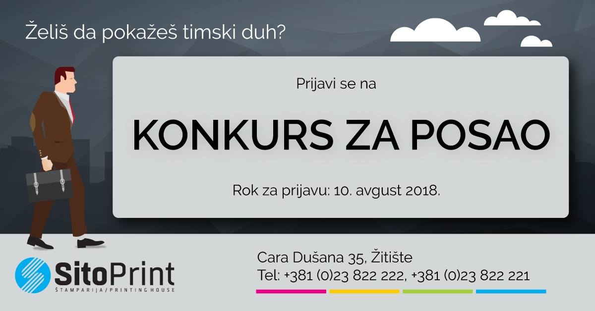 Potreban operater digitalne štampe