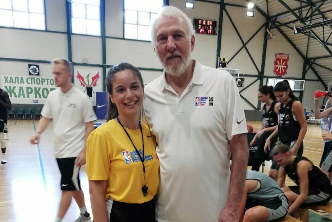 Karađorđevčanka među košarkaškim zvezdama