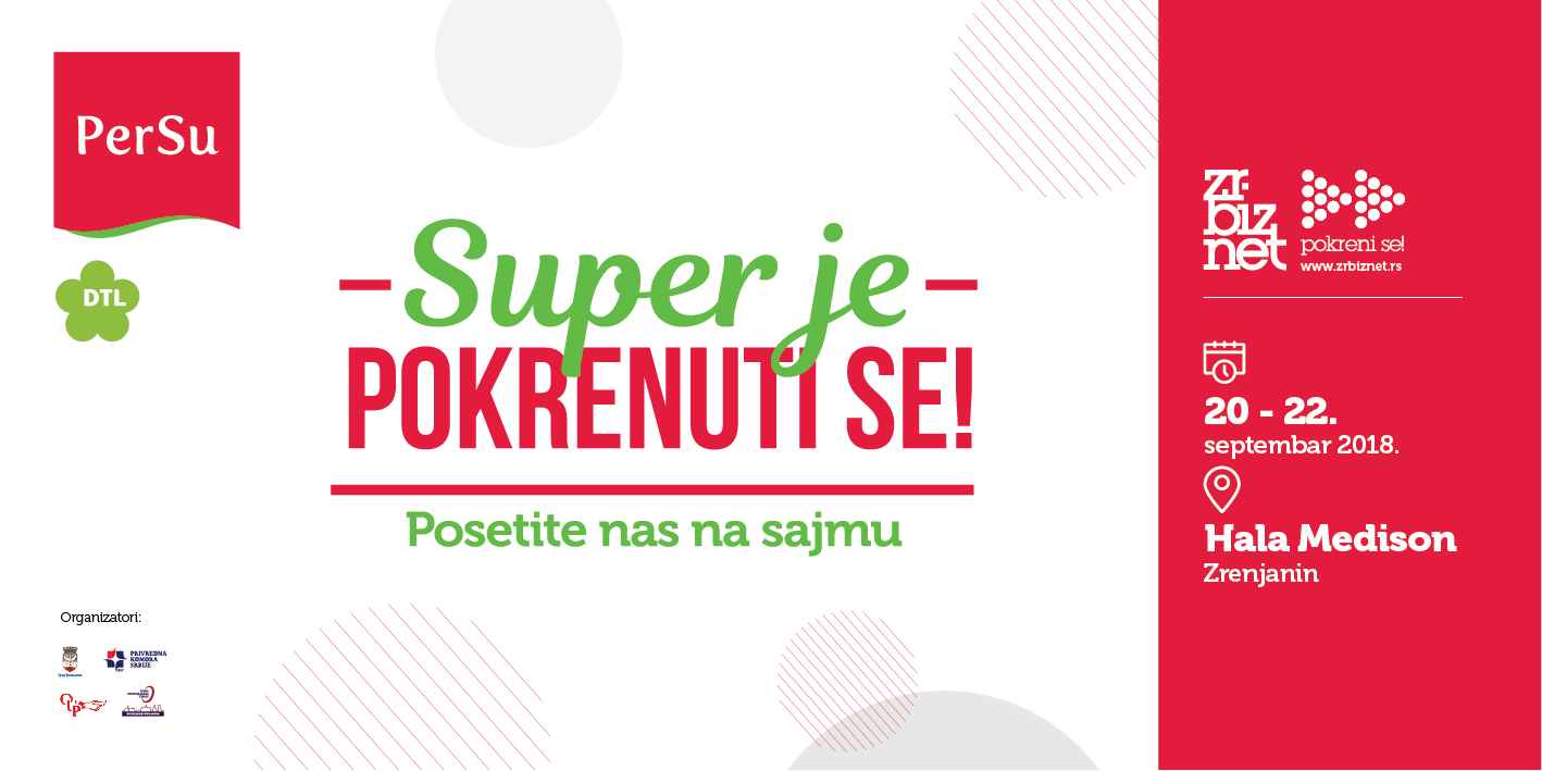 PerSu marketi generalni pokrovitelji  II međunarodnog sajma privrede ZrBizNet