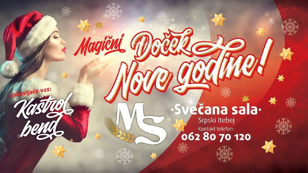 Interesovanje za doček Nove godine u restoranu MS veće nego prošle godine