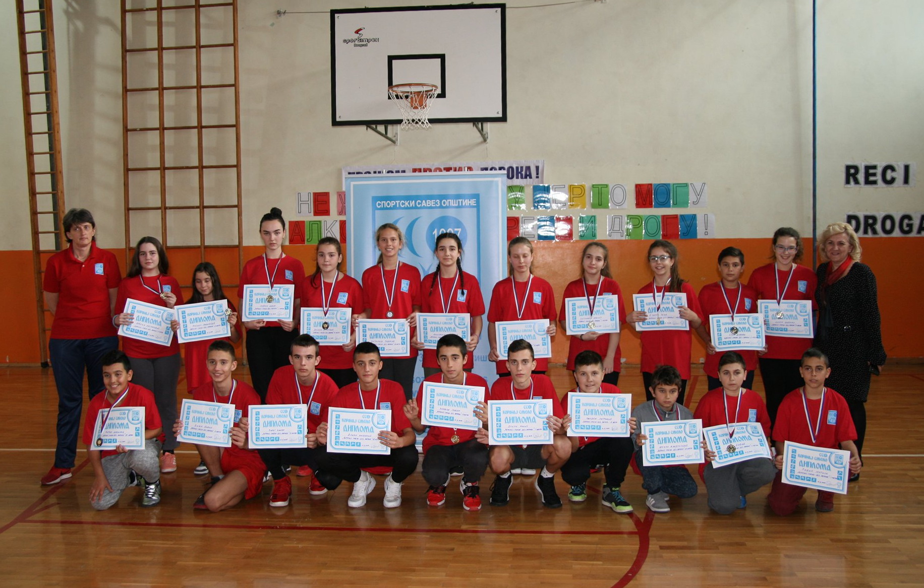 Akcija Sportskog saveza opštine Žitište – Trojkom protiv poroka