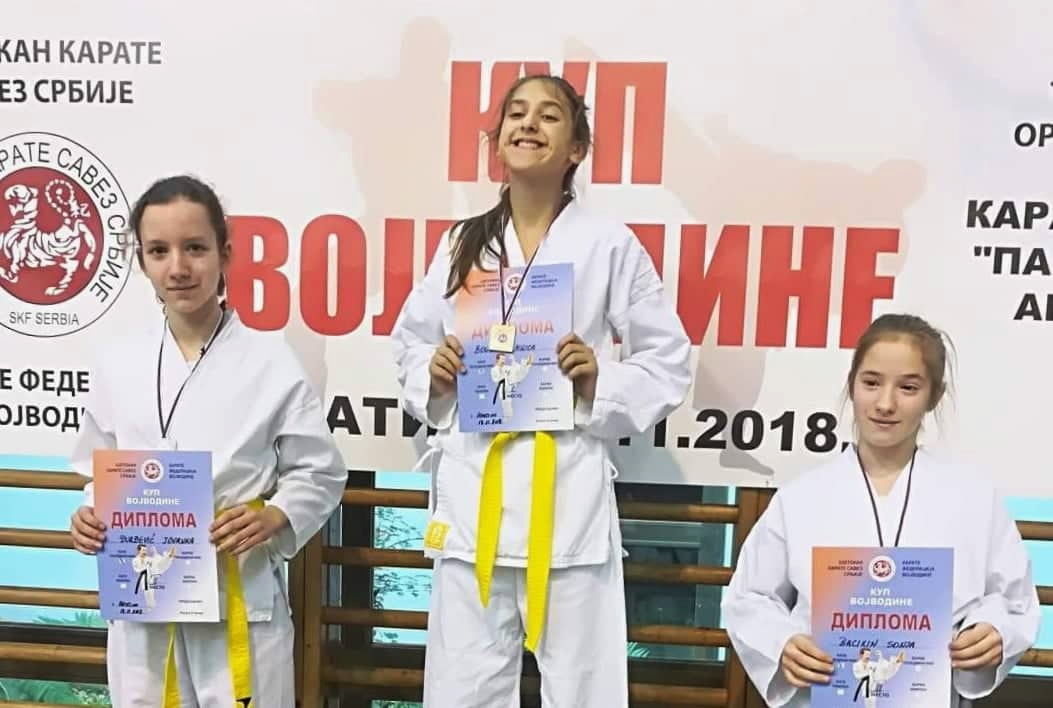 Karatisti Yuko Banata sjajni na Kupu Vojvodine u Apatinu