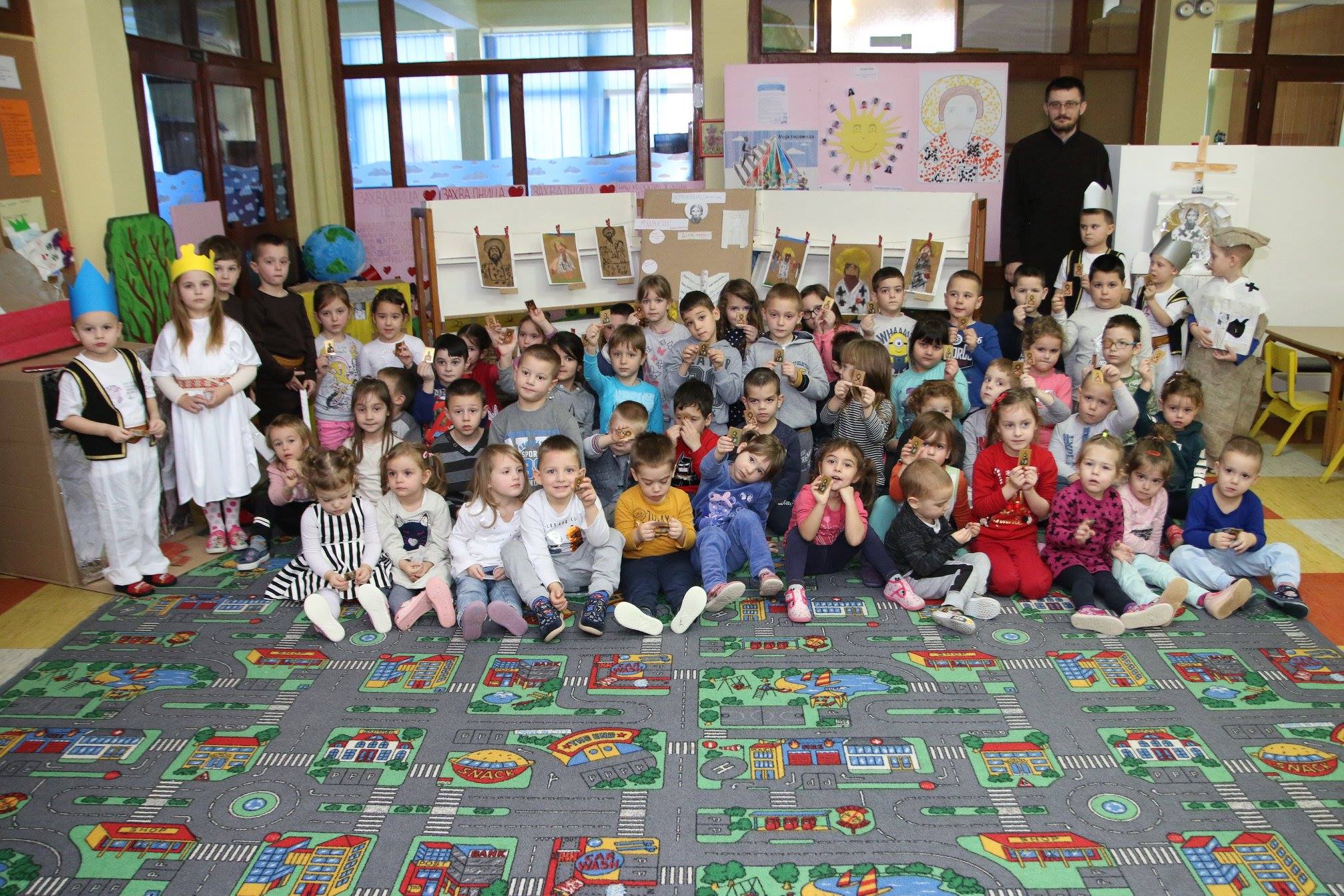 Praznik Svetoga Save obeležen u predškolskoj ustanovi “Desanka Maksimović“