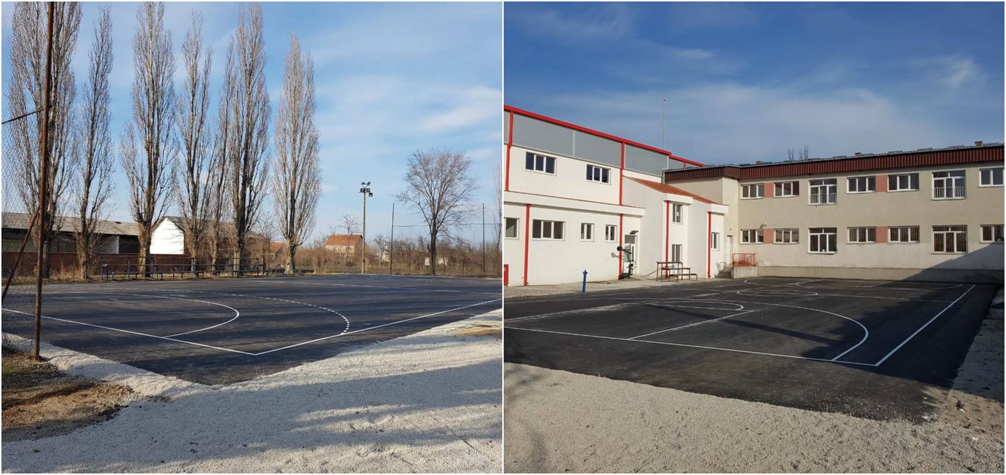 Banatsko Karađorđevo: Završeni radovi na rekonstrukciji terena za male sportove