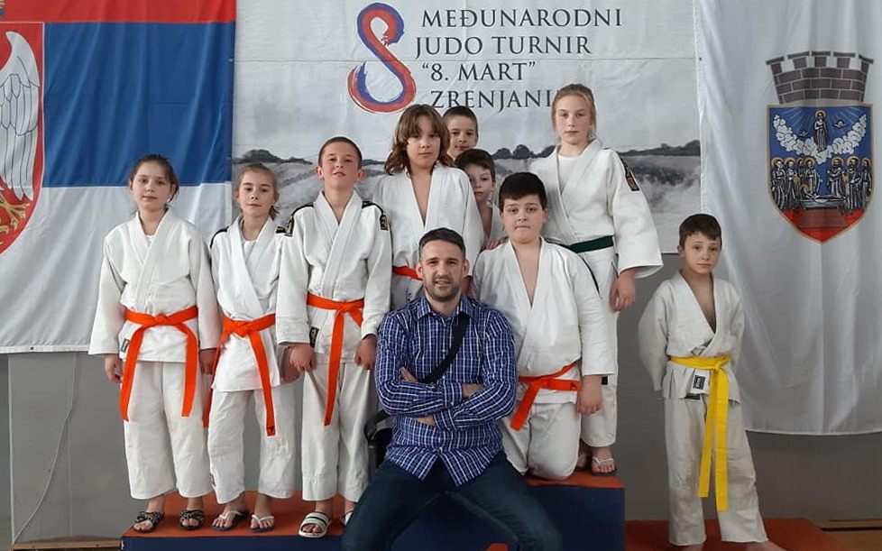 Džudisti ostvarili zavidne rezultate na Međunarodnom turniru u Zrenjaninu