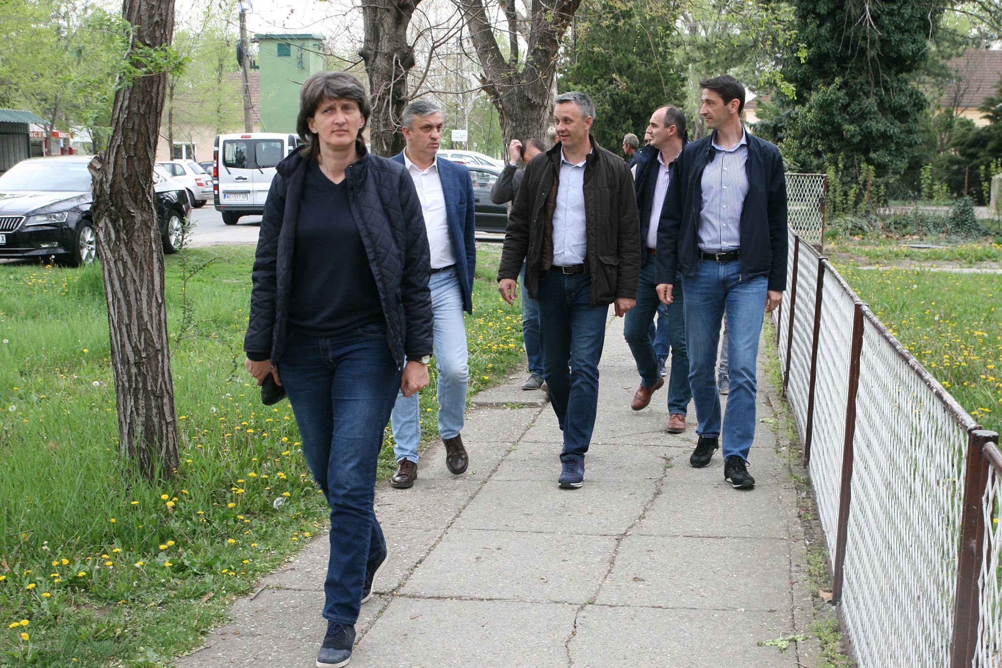 Vladimir Batez i Slobodan Boškan u poseti opštini Žitište