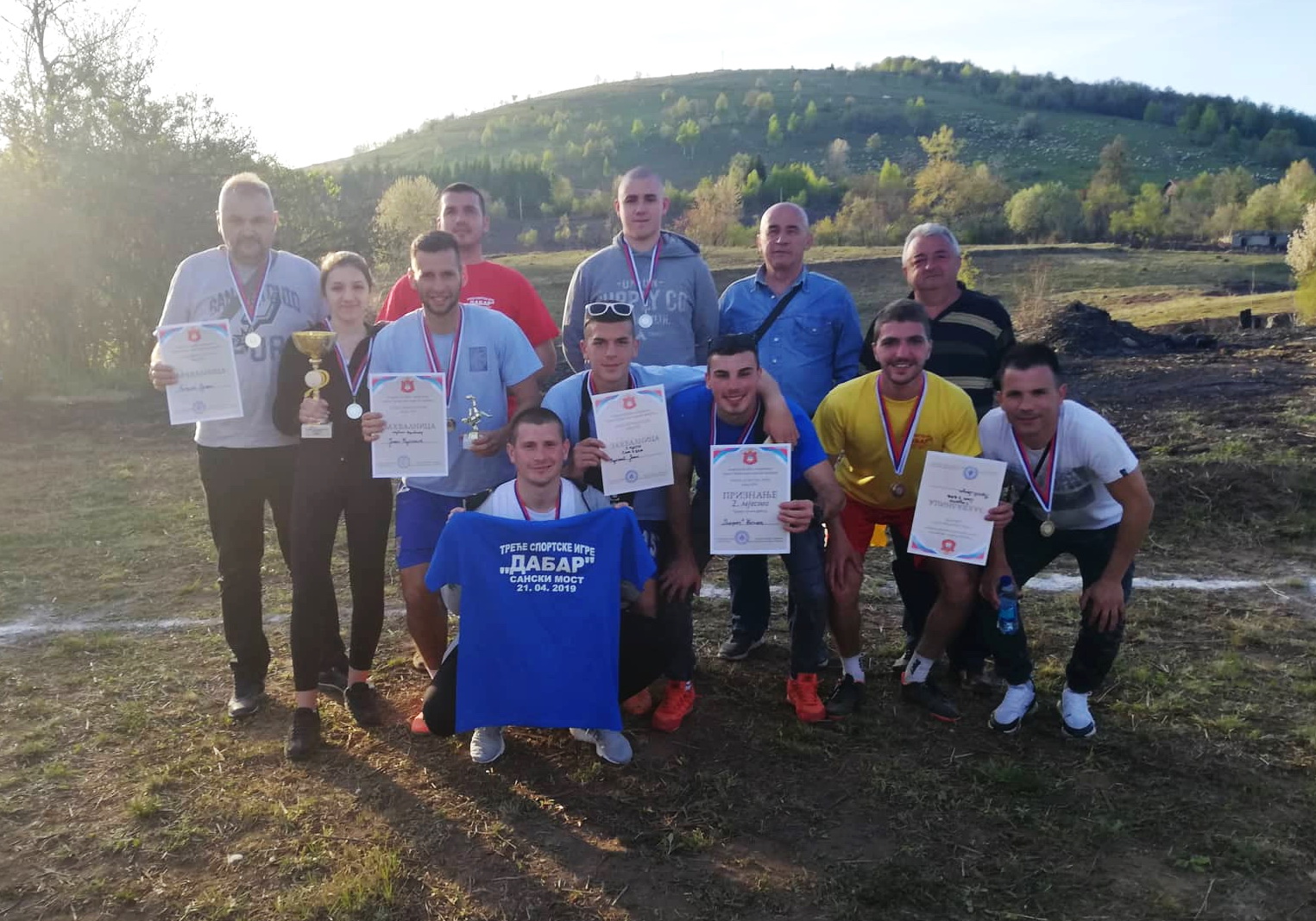 Članovi zavičajnog udruženja “Podgrmeč“ učestvovali na Dabarskim sportskim igrama