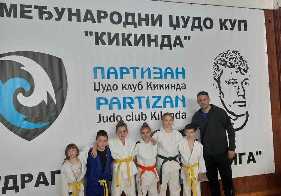 Džudisti odlični na međunarodnom Kupu u Kikindi