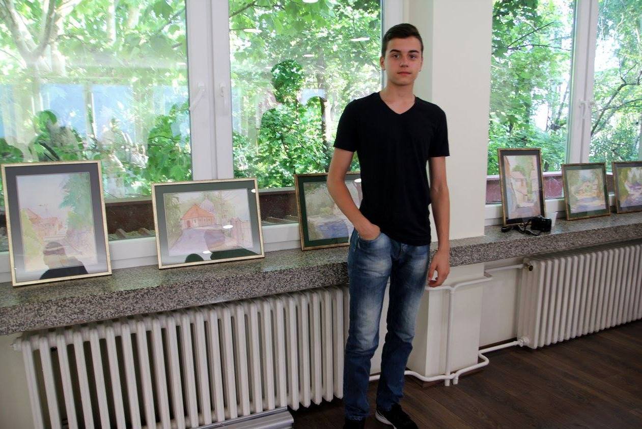 Minja Novaković – Mladi talentovani slikar iz Banatskog Karađorđeva