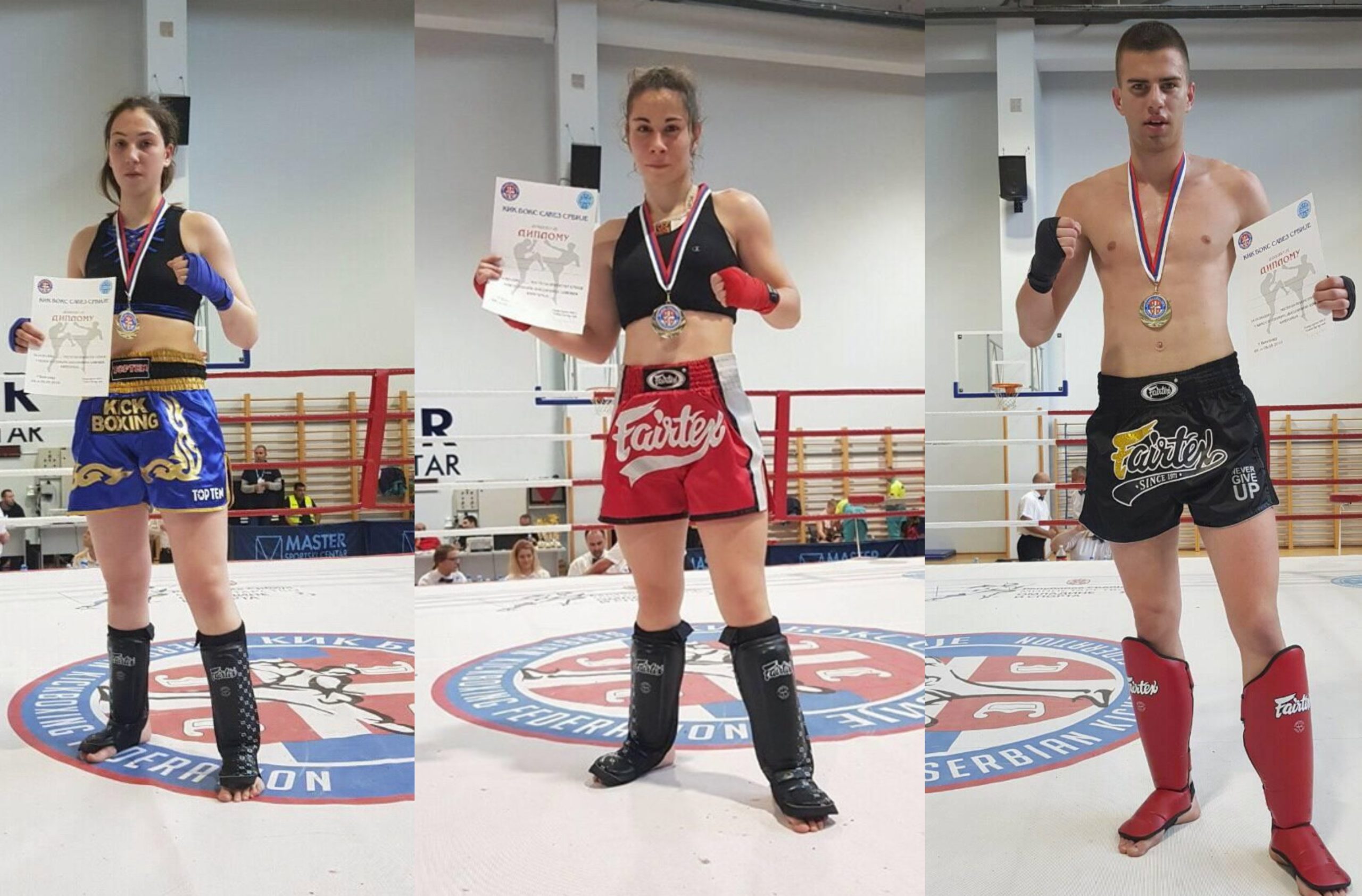 Tri zlata na prvenstvu države u kik boksu