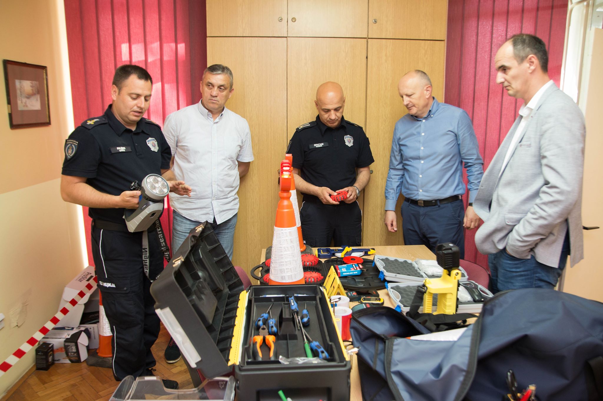 Policijskoj stanici u Žitištu uručena nova oprema