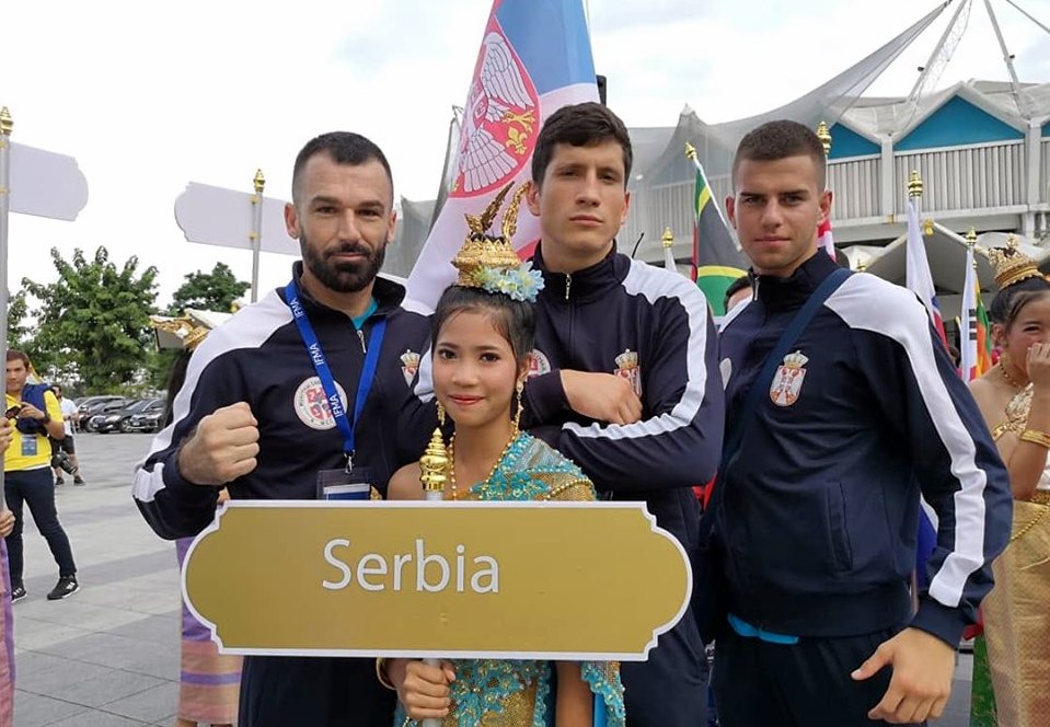 Tomislav Milić na ceremoniji otvaranja Svetskog prvenstva na Tajlandu