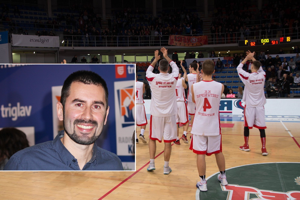 Marko Boljac, trener košarkaškog kluba “Sveti Đorđe“ iz Žitišta