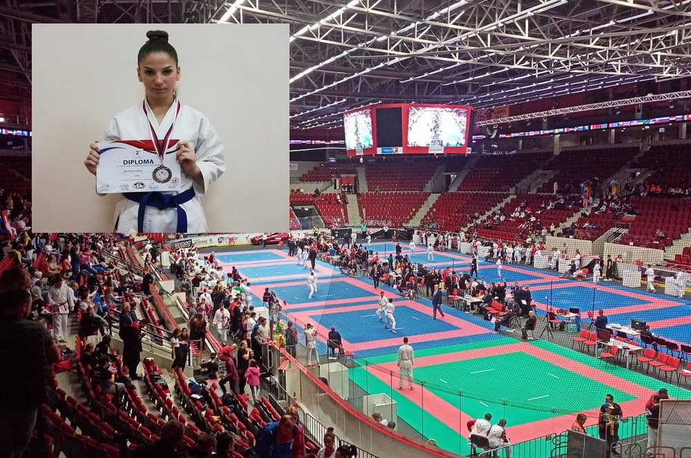 Danila Martinović osvojila srebro na Svetskom prvenstvu u karateu