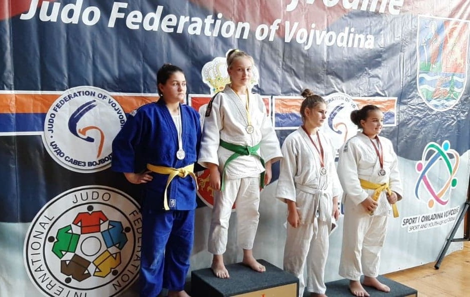 Milica Radaković pionirski prvak Vojvodine u džudou