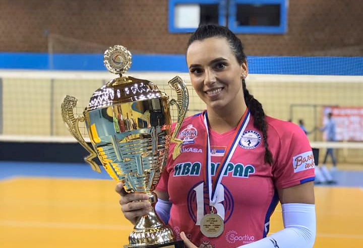 Sjajan uspeh odbojkašice Milane Rajlić iz Ravnog Topolovca i njene ekipe Železničar