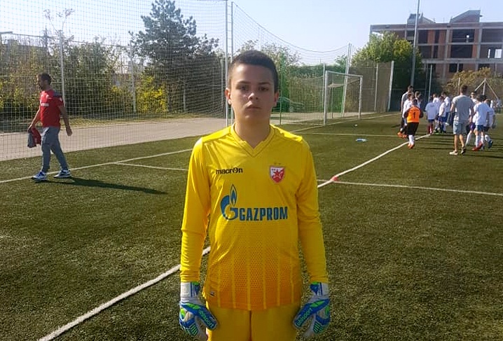 Stefan Maksimović na pripremama reprezentacije Srbije