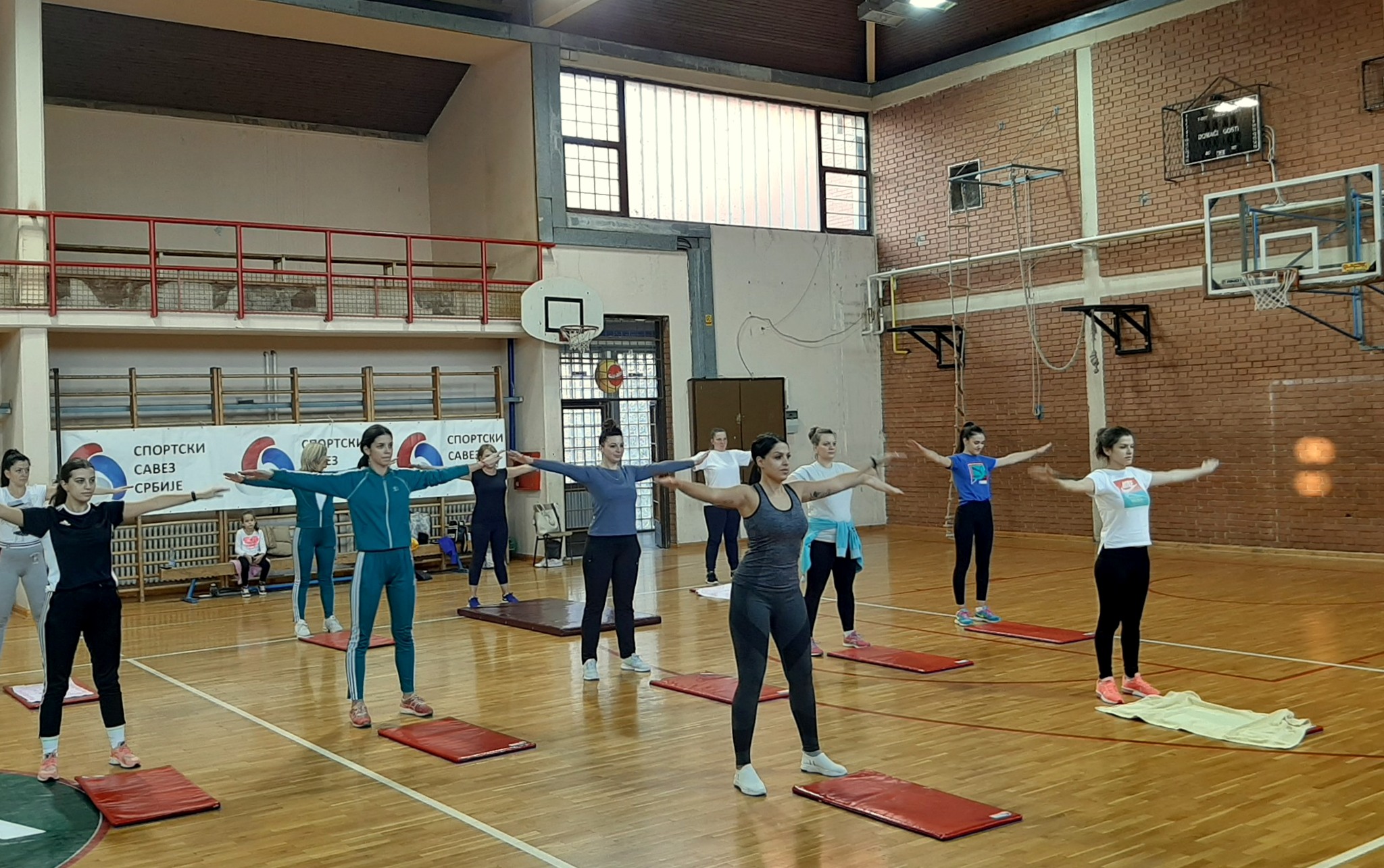Javni trening fitnesa na teritoriji naše opštine…