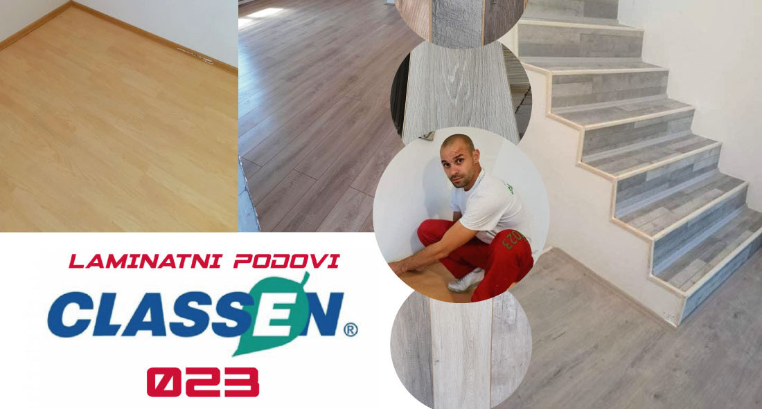 Classen 023 – Kvalitetni laminatni podovi već od 550din!