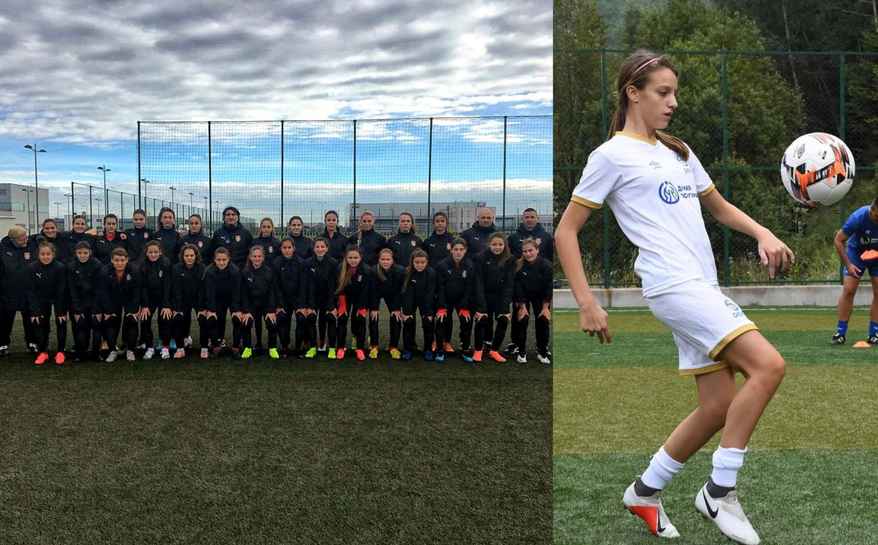 Banatsko Karađorđevo – Milica Maljković u kadetskoj selekciji FS Srbije
