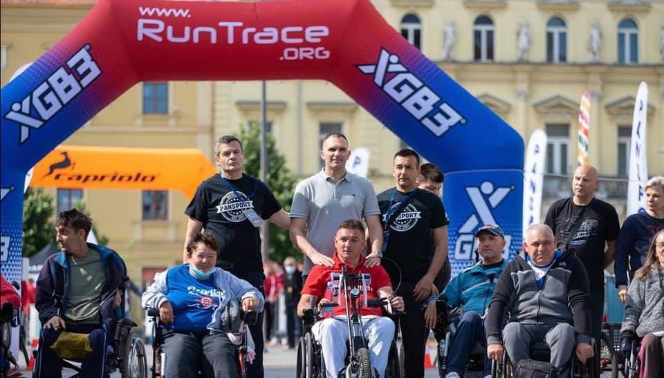 Milovan Galić učesnik Zrenjaninskog maratona