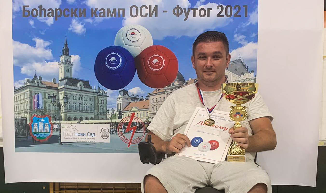 Milovan Galić prvi na Državnom prvenstvu u boćanju