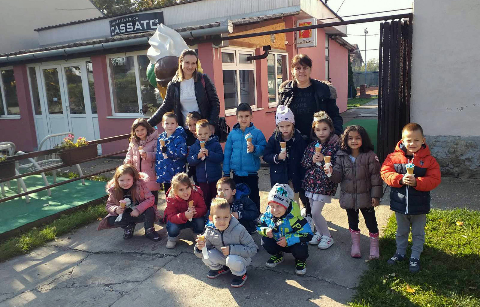 Poslastičarnica atrakcija za najmlađe