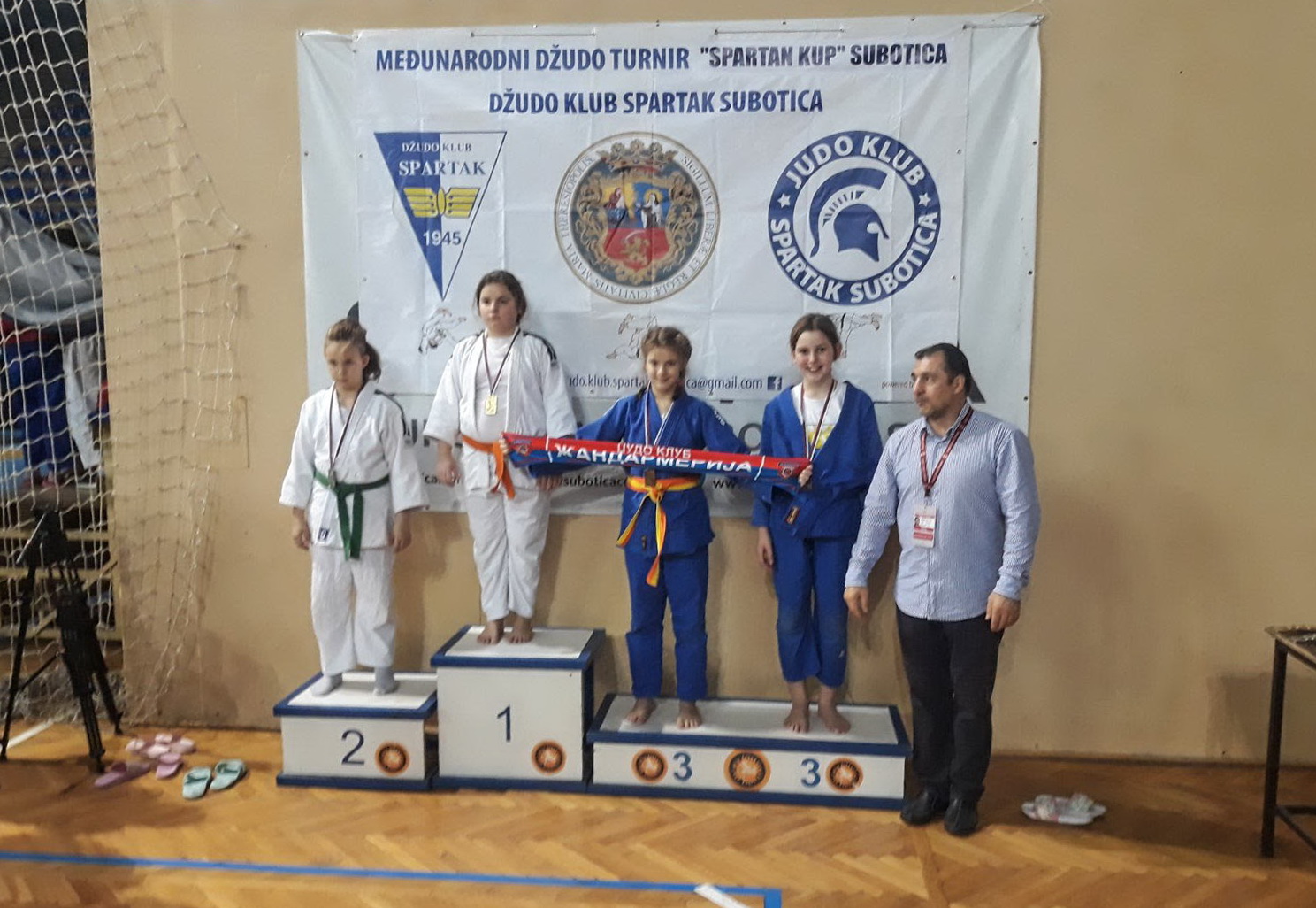 Džudisti Banata iz Žitišta osvojili tri bronzane medalje