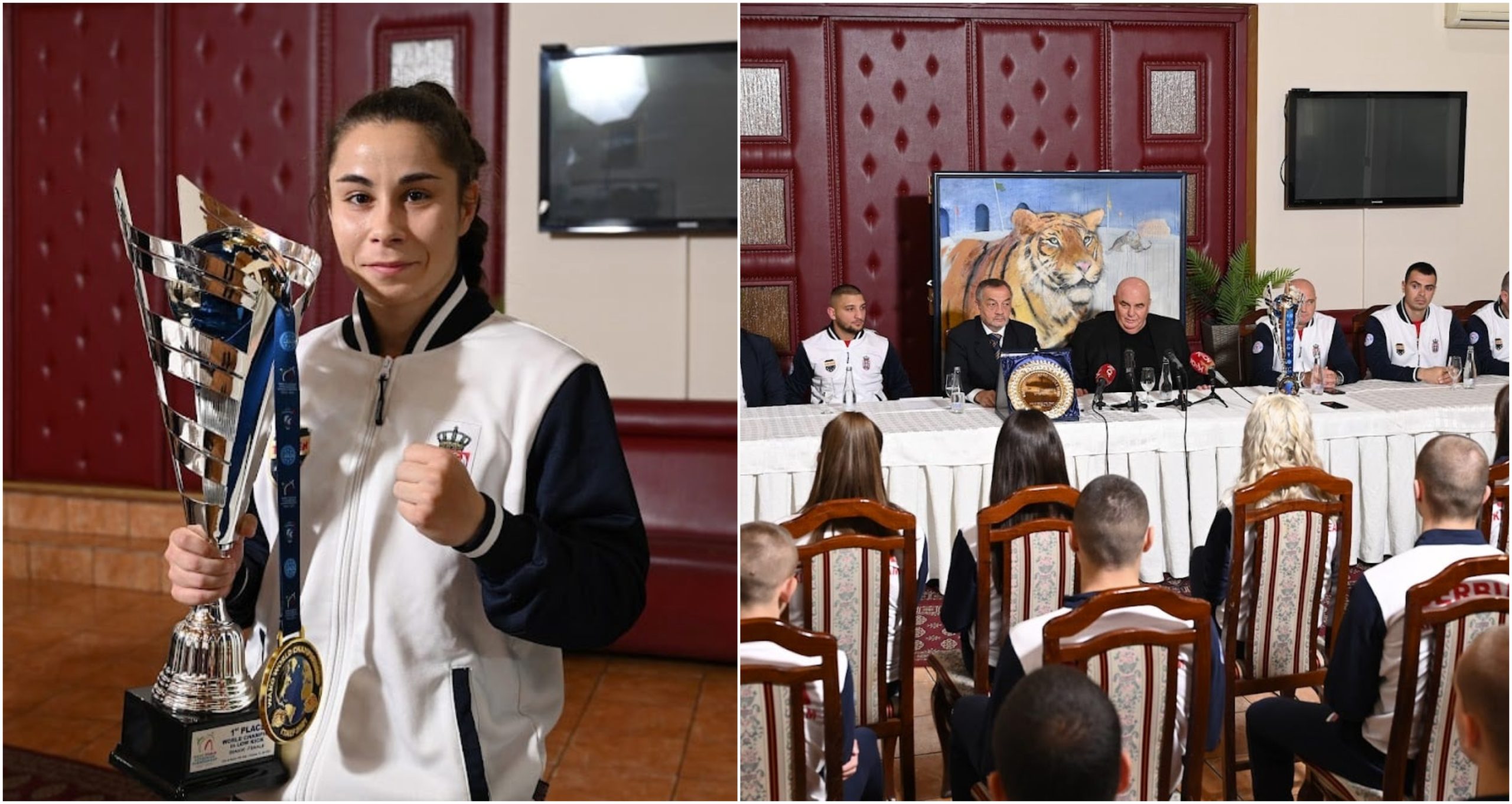 Zorana Nikolić na prijemu u Jagodini