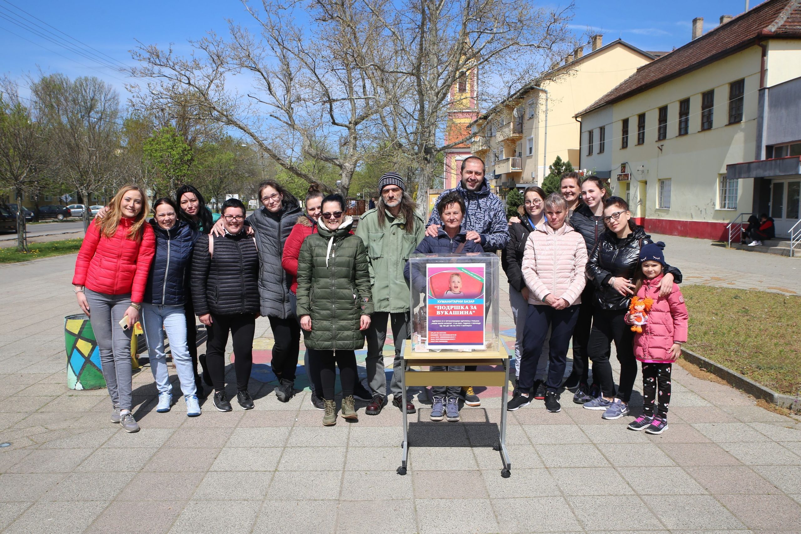 Za Vukašina skupljeno 88.615 dinara i 10 evra