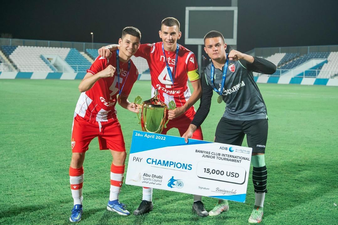 Stefan Maksimović sa Crvenom Zvezdom do titule u Abu Dabiju