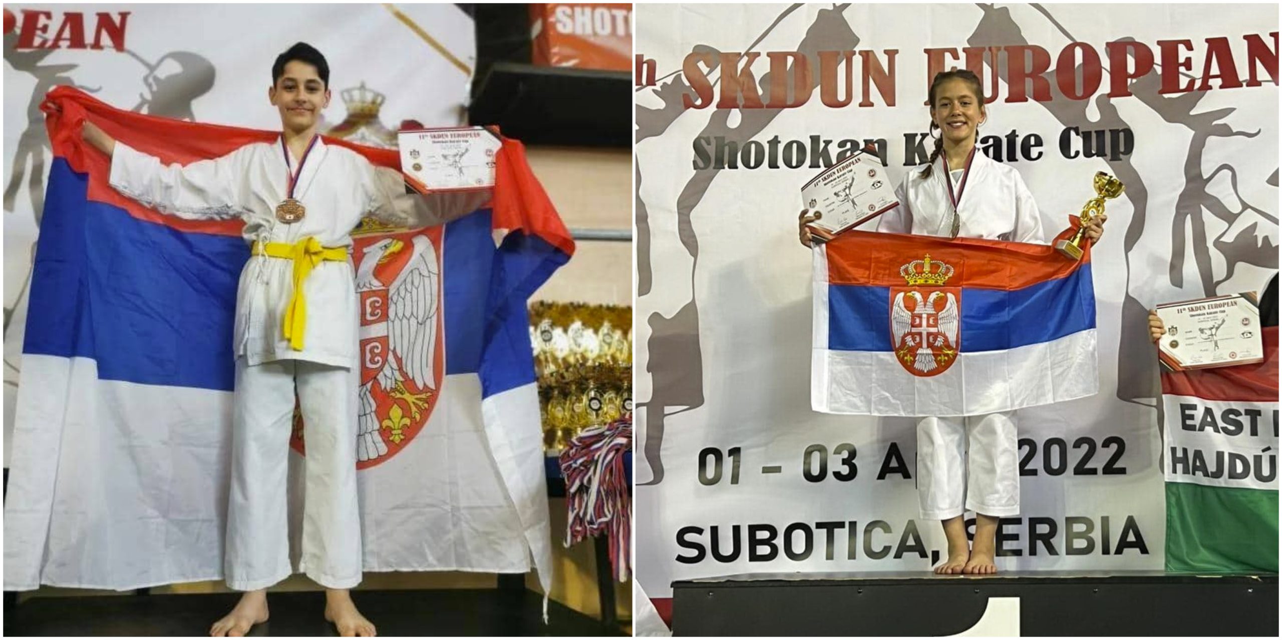 Sjajan uspeh karatista KK “Karađorđevo“ i KK “Juko“ Žitište