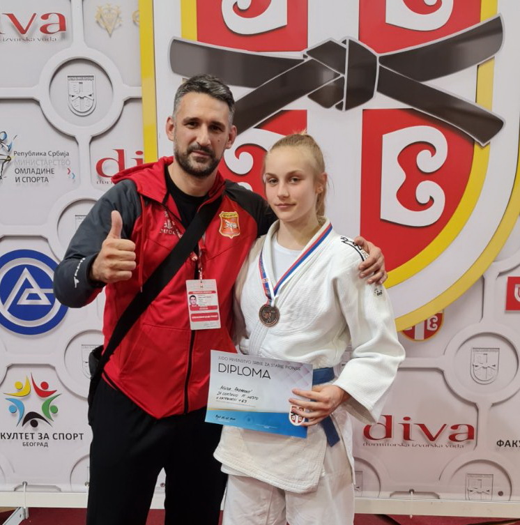 Milica Radakovic treća na prvenstvu Srbije u džudou