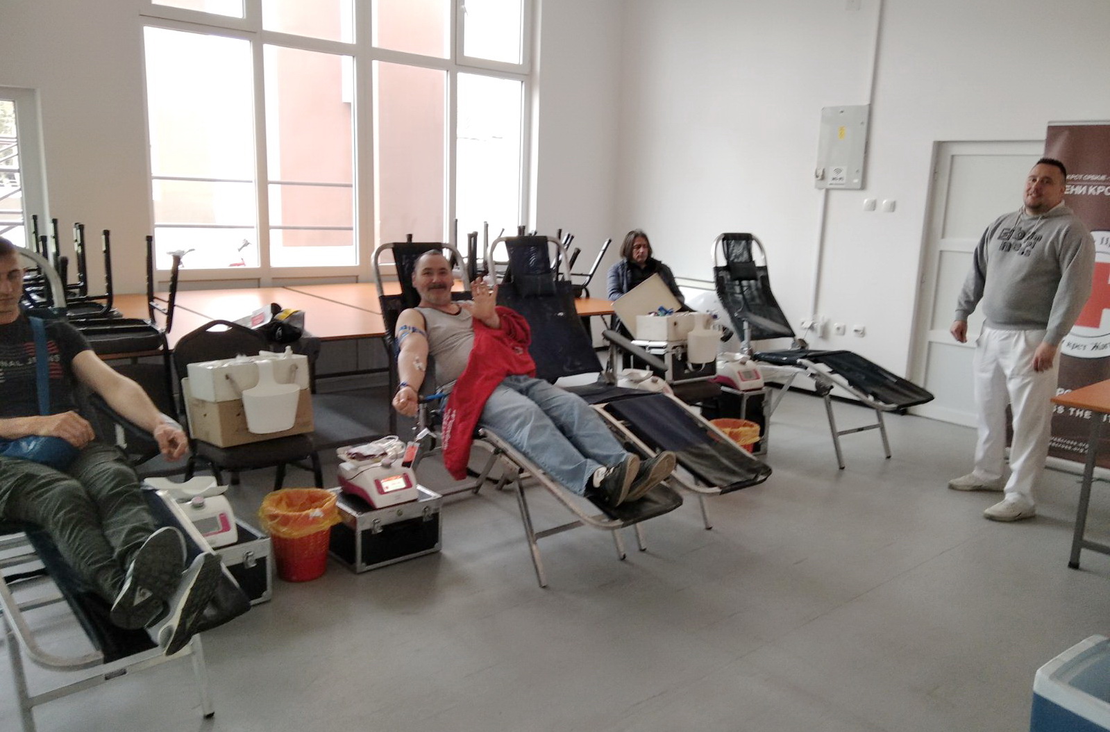 Akcija dobrovoljnog davanja krvi u Banatskom Karađorđevu