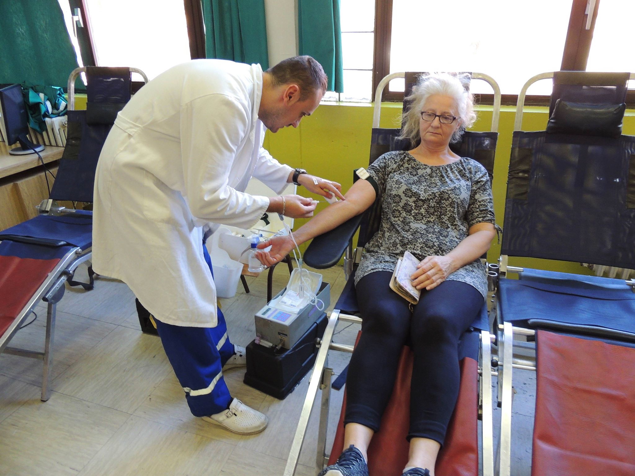 Akcije dobrovoljnog davanja krvi u Česteregu i Međi