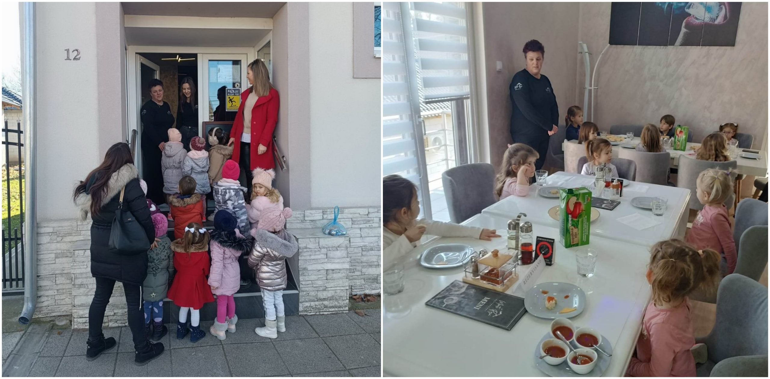 Mališani vrtića posetili restoran “Monte Rosa“ u Žitištu