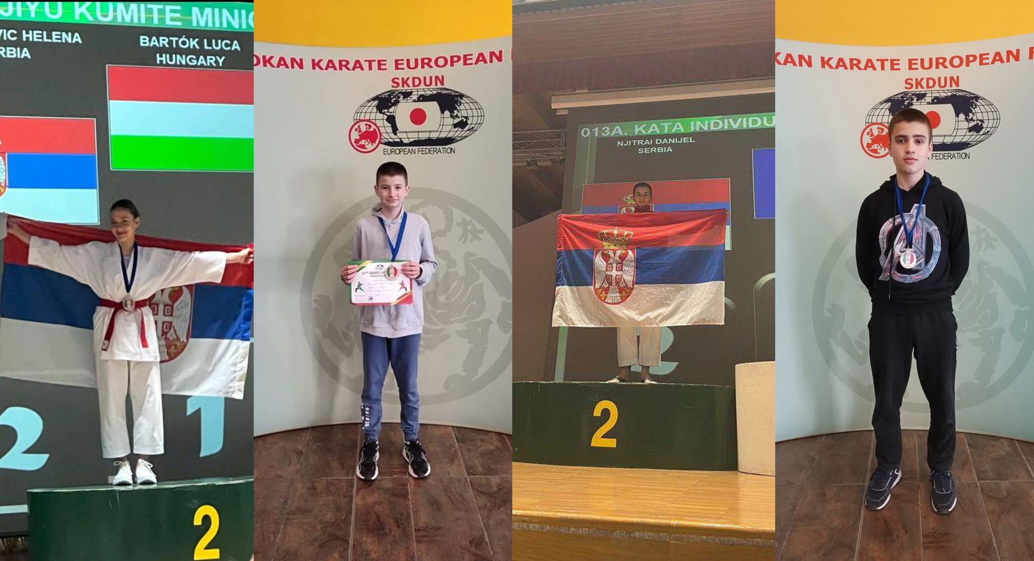 Uspešni karatisti iz opštine Žitište
