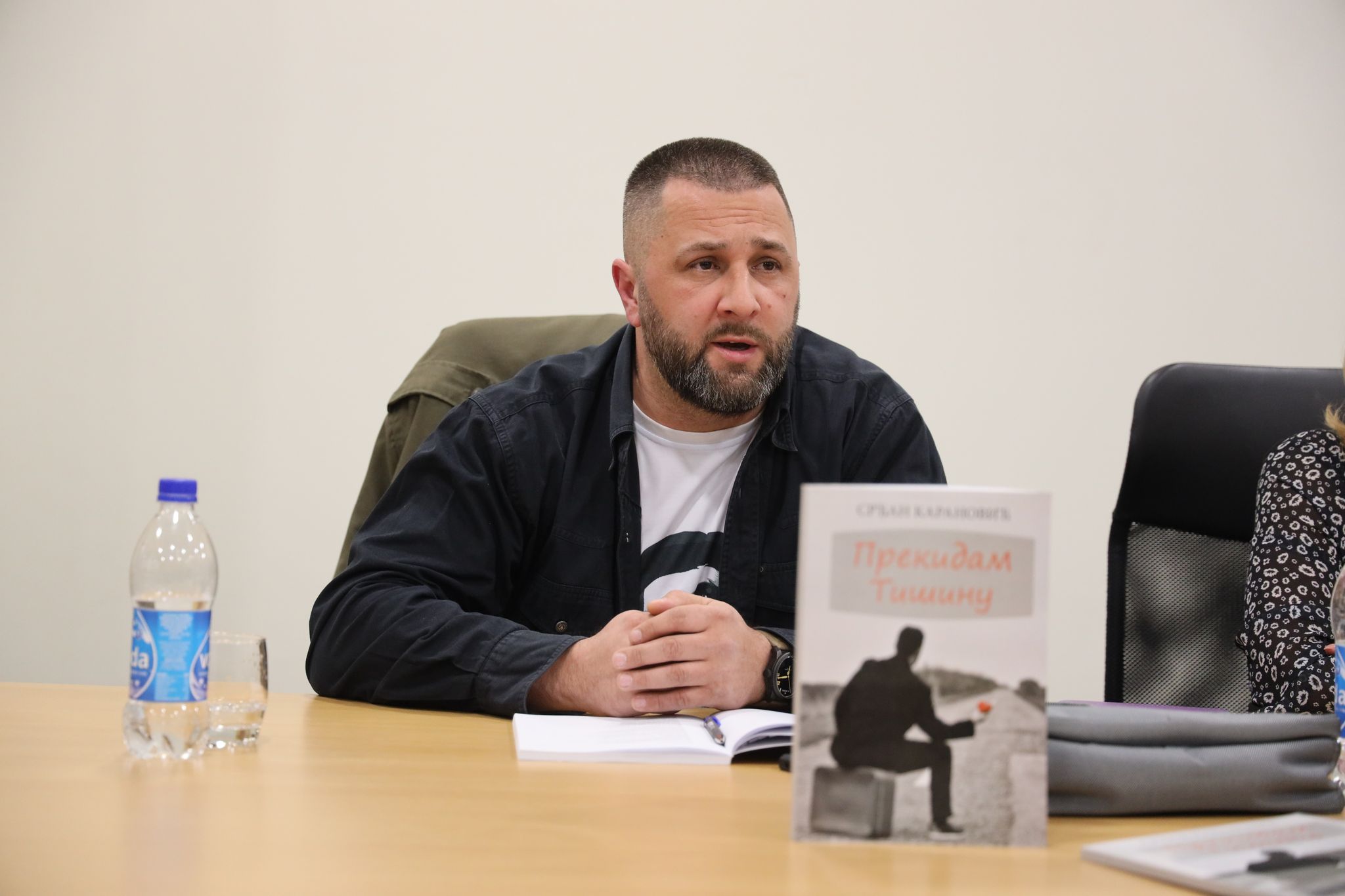 Srđan Karanović “prekinuo tišinu“ u Žitištu