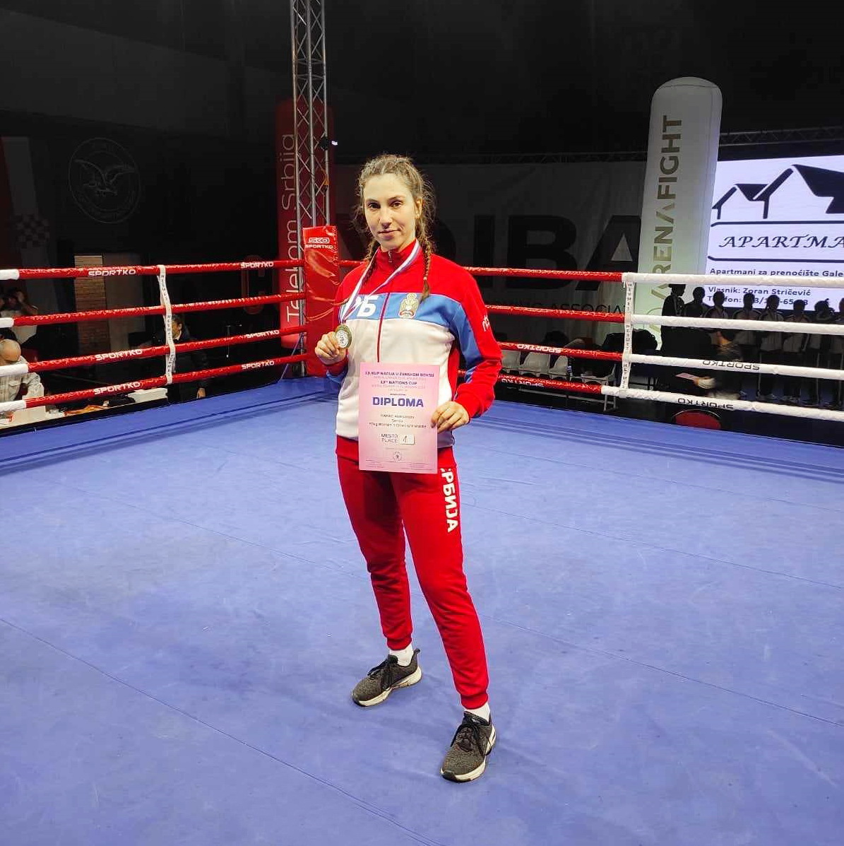Aleksandra Rapaić osvojila zlatnu medalju na Kupu nacija